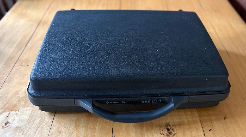 Samsonite Business Attachékoffer, Ophalen, Gebruikt, Hard kunststof, 45 tot 55 cm