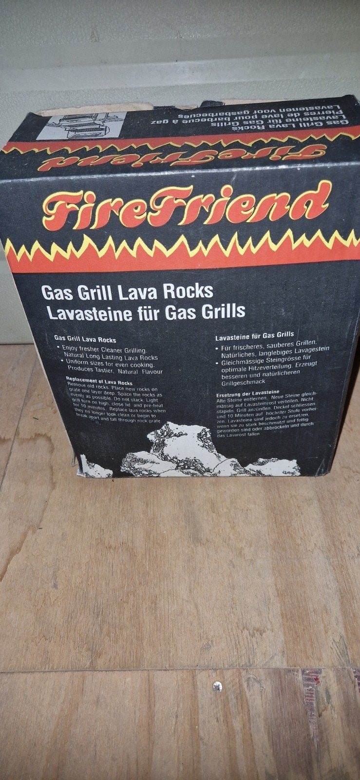 FireFriend Lavastenen voor Gasbarbecue - Volle Doos, Ophalen of Verzenden
