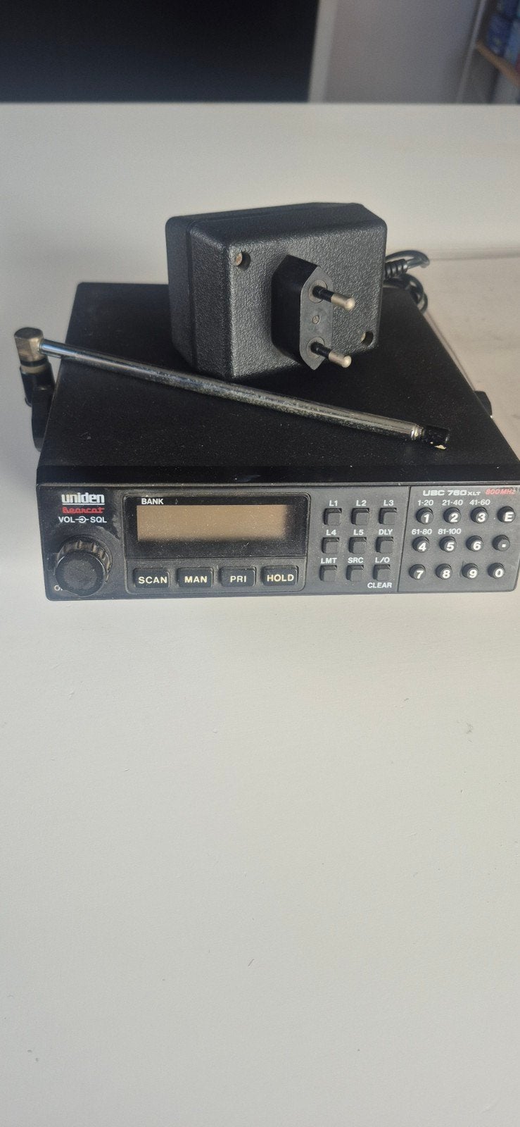 Uniden Bearcat UBC 760 XLT Scanner met adapter, Ophalen of Verzenden