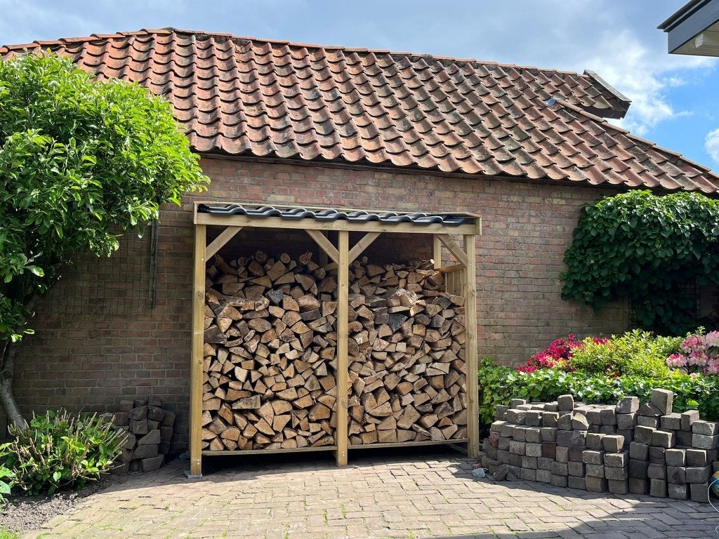 Houthok | Houtopslag | haardhout | 2 vaks, Minder dan 3 m³, Ophalen of Verzenden, Blokken