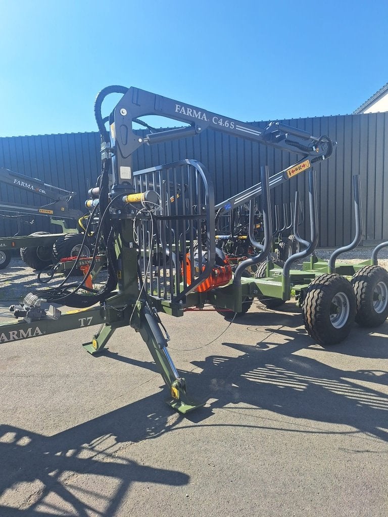 7 Ton uitrijkaar voor tractor, Ophalen of Verzenden, Aftakas, Liggend