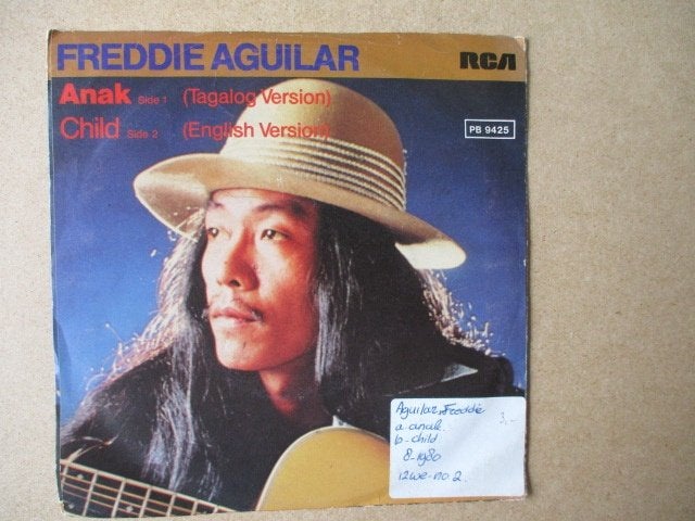 s0811 freddie aguilar - anak, Ophalen, Gebruikt, 7 inch, Overige genres