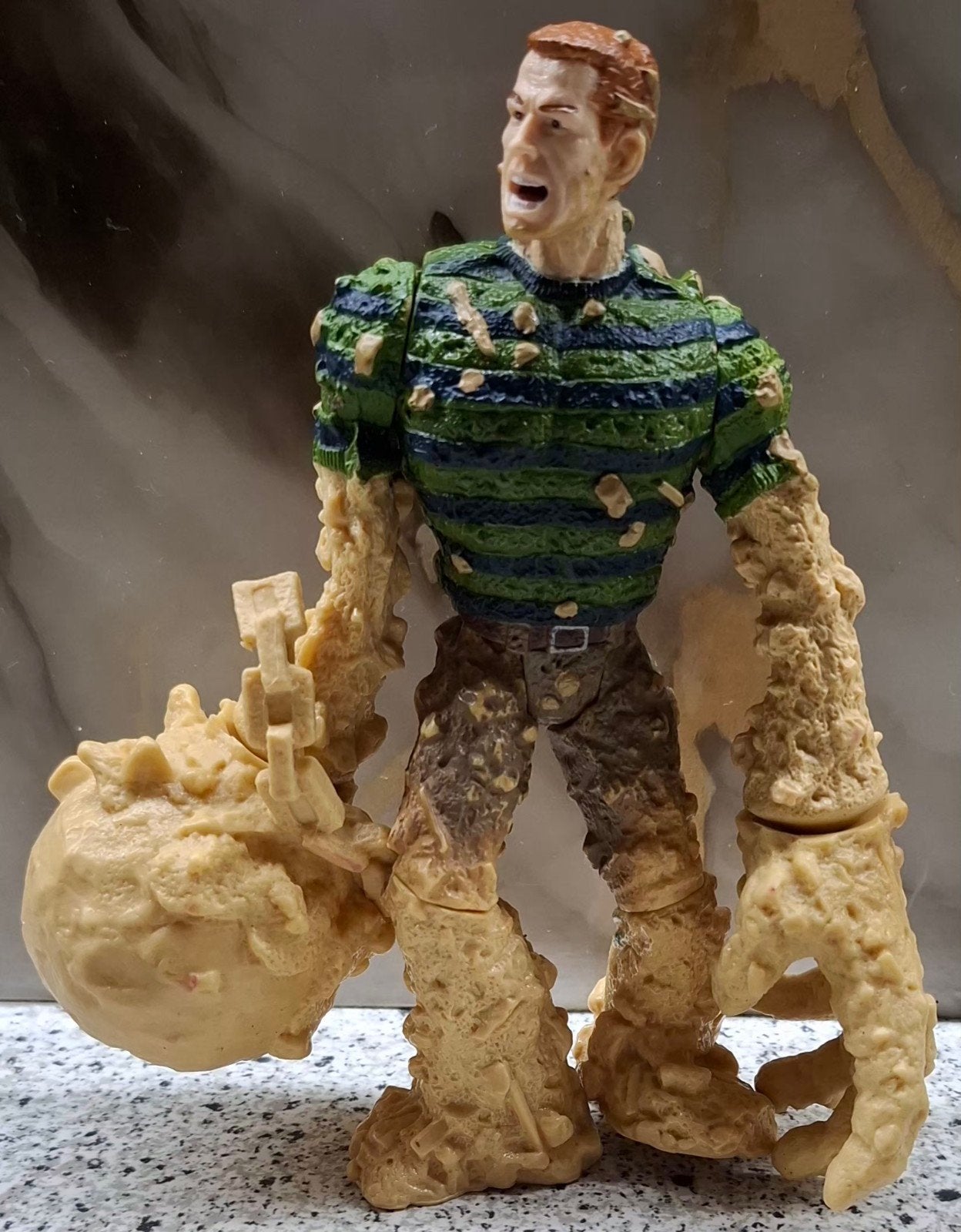Sandman Actiefiguur Marvel 2007 - Zeldzaam verzamelobject, Ophalen of Verzenden, Gebruikt