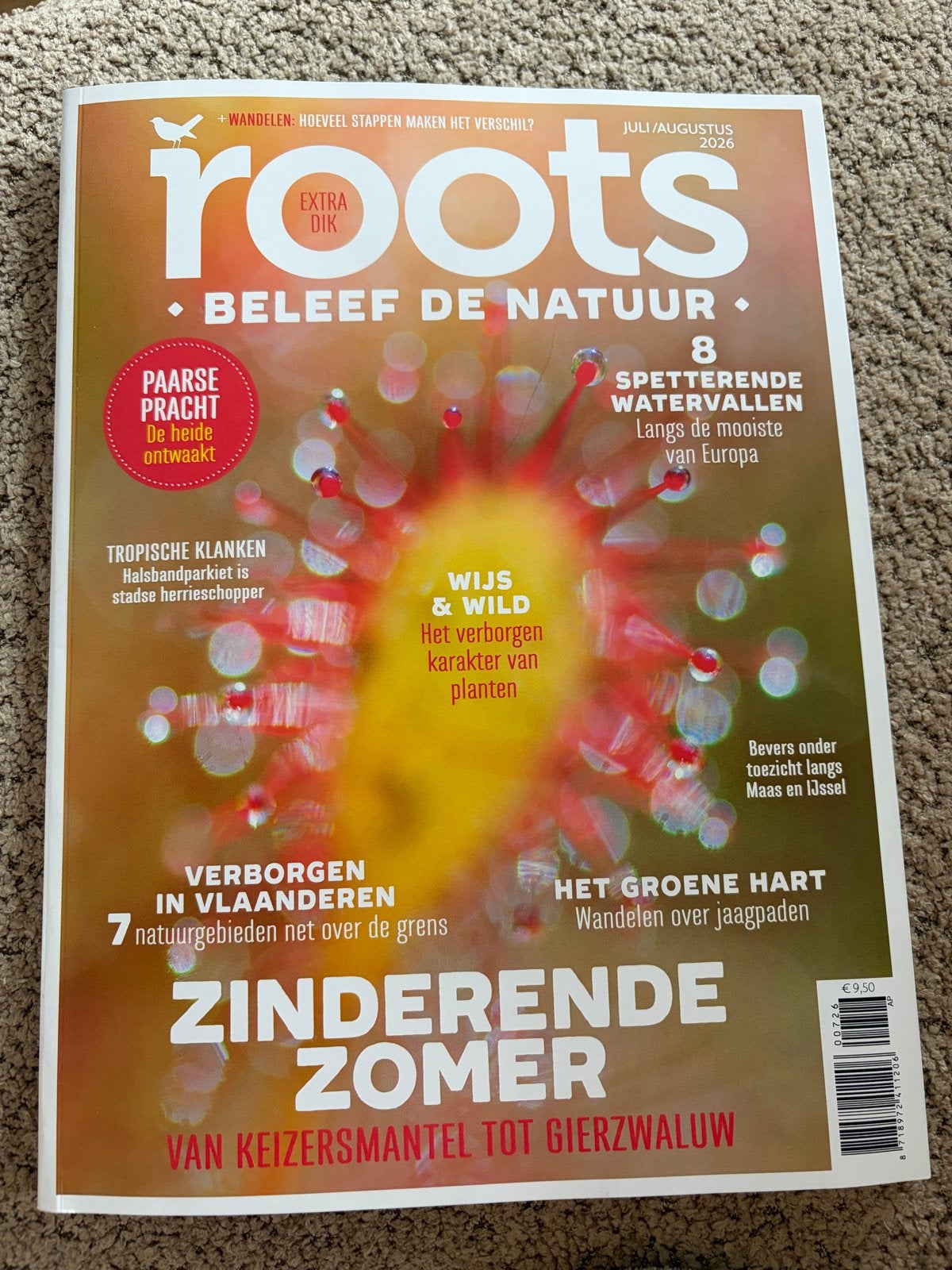 Roots Magazine Juli/Augustus 2026 - Beleef de Natuur, Ophalen of Verzenden, Zo goed als nieuw, Wetenschap en Natuur