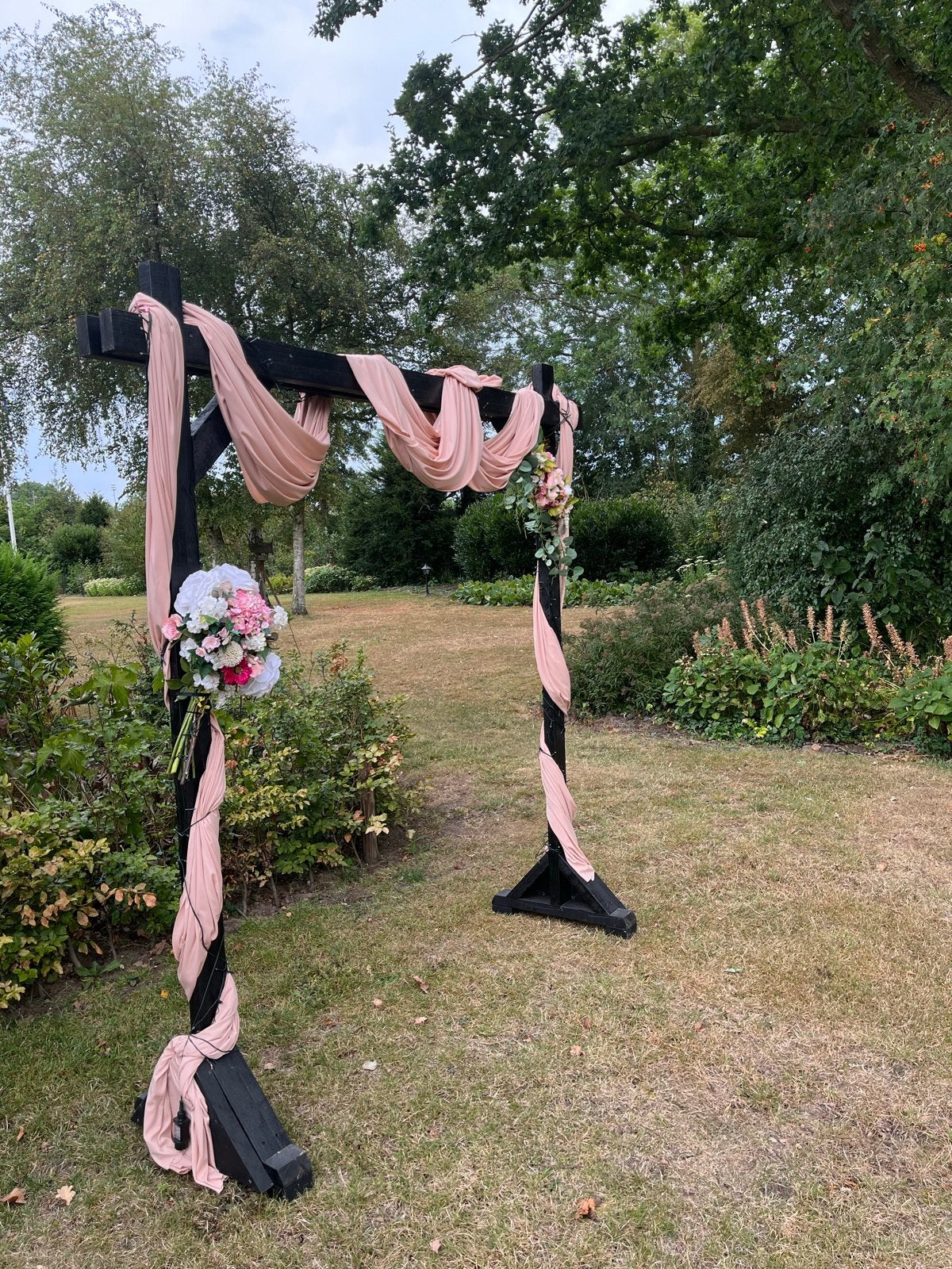 Feest/jubilea boog, ca 1,90 x 2.20 met verlichting, Ophalen, Gebruikt, Versiering, Geboorte of Huwelijk