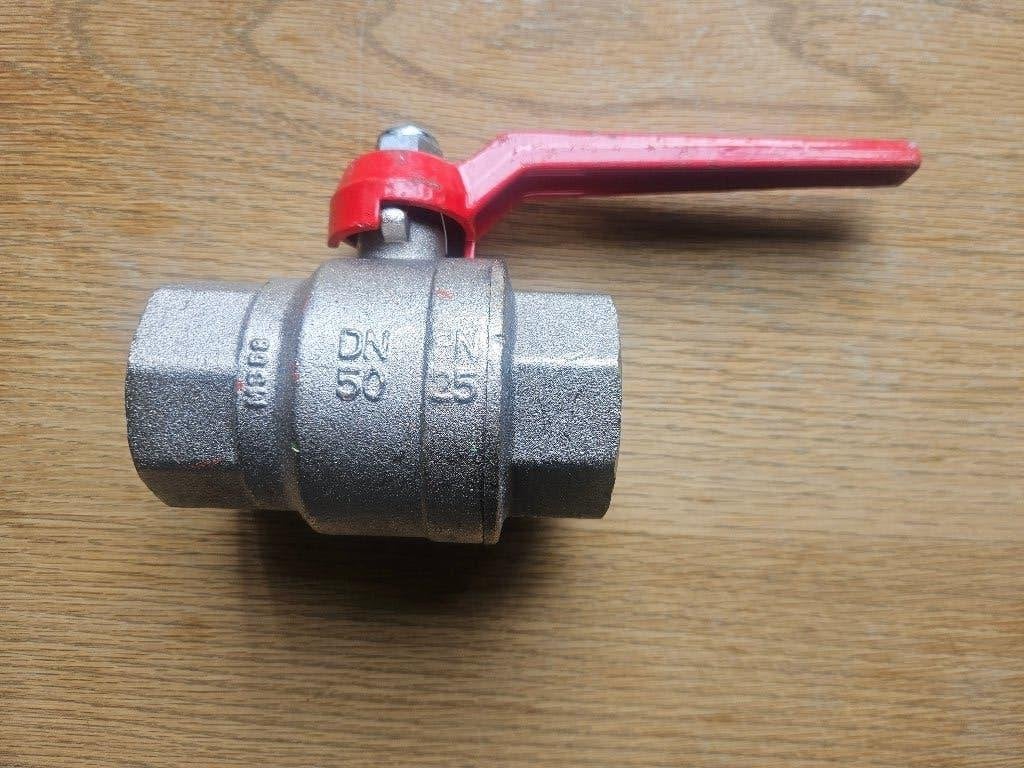 Logic DN50 Kogelkraan , afsluitkraan met 2" BSP schroefdraad, Ophalen, Overige materialen, Overige typen, Nieuw