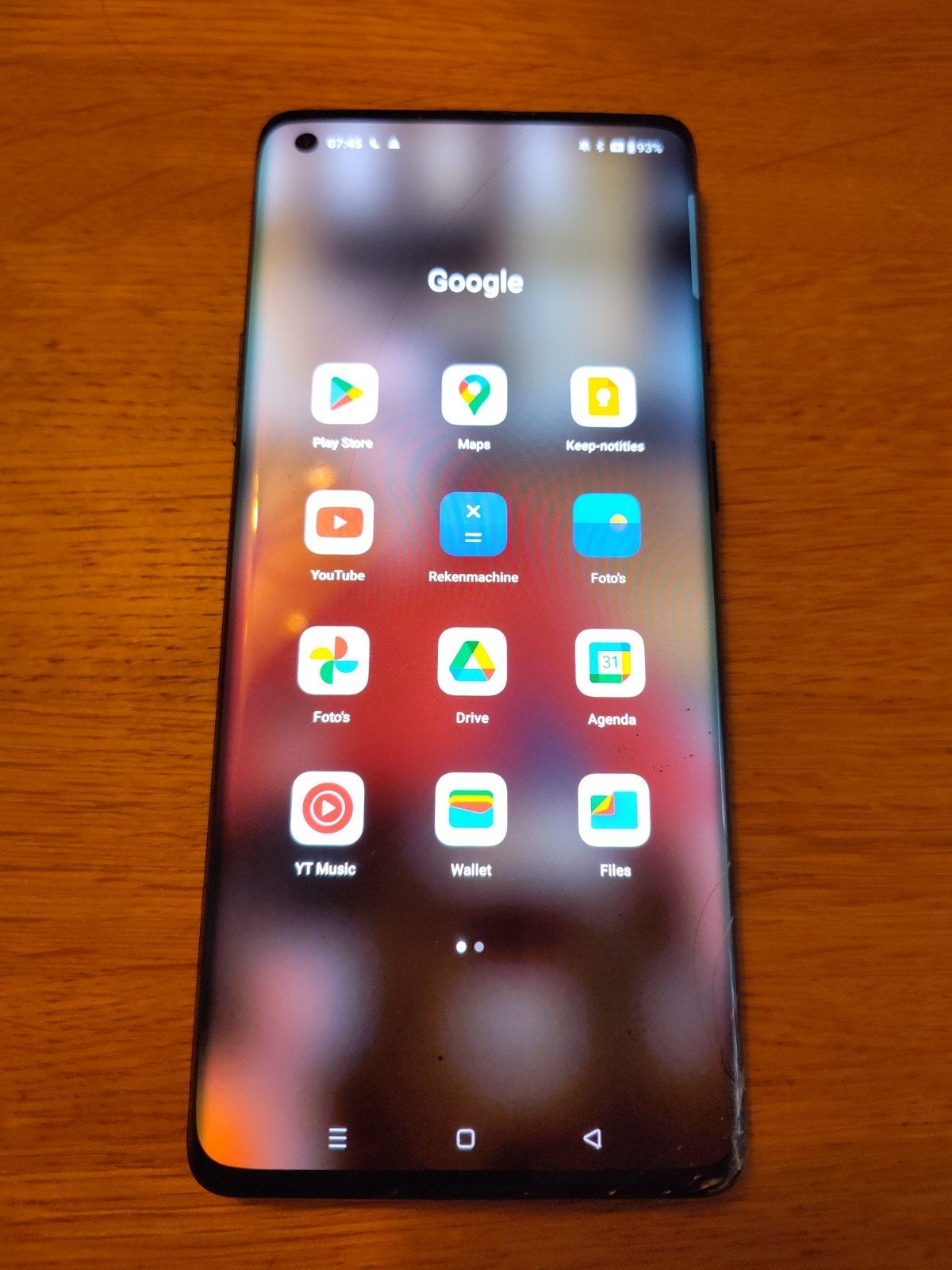 OnePlus 8 Pro - Gebarsten voorkantglas en achterkant, Gebruikt, Overige modellen, Ophalen of Verzenden, Zonder simlock