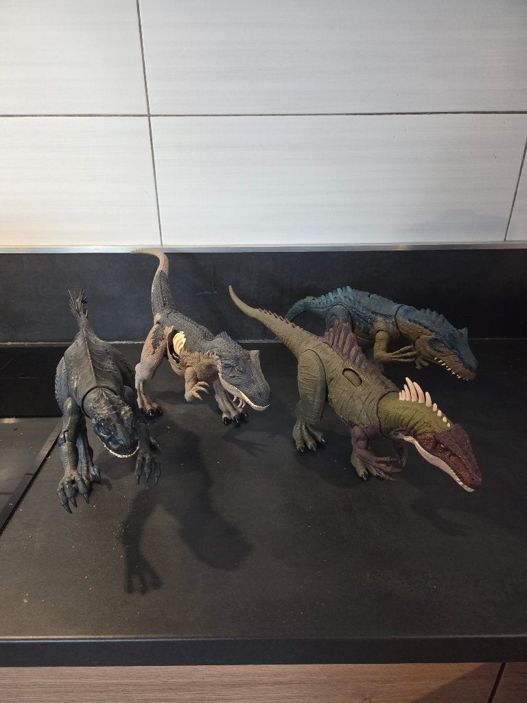 Mattel jurassic world dino's verschillende soorten, Ophalen of Verzenden, Zo goed als nieuw