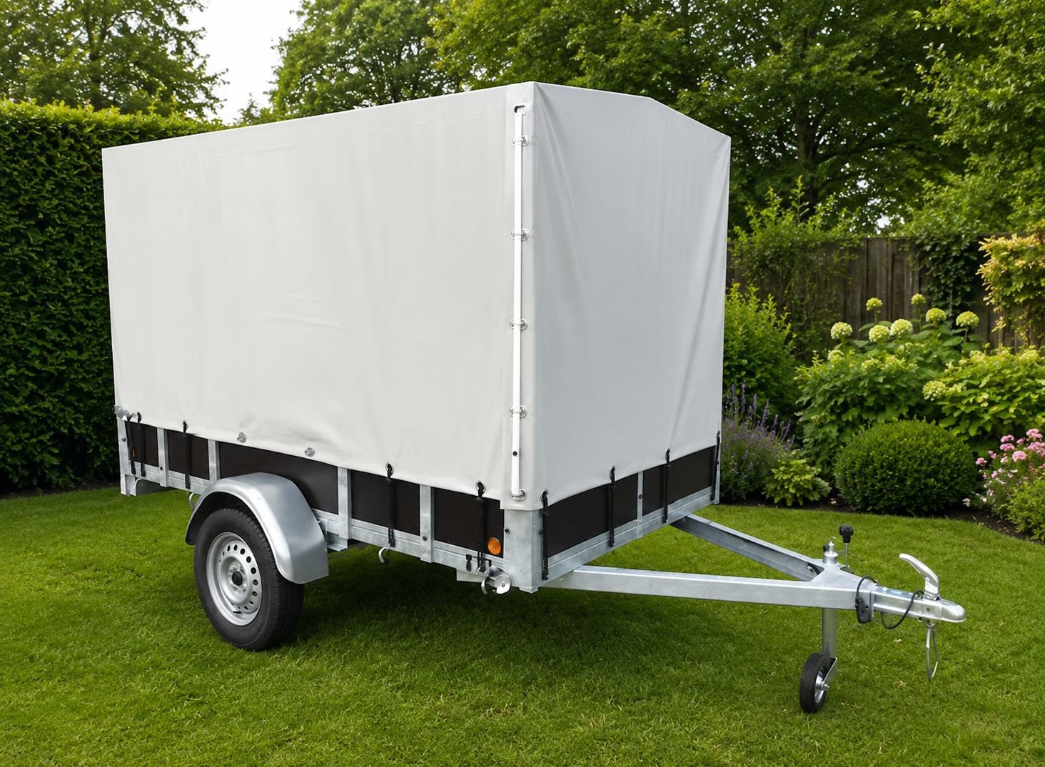 Huifaanhanger 750 kg te huur – Ruim en veelzijdig!, Ophalen