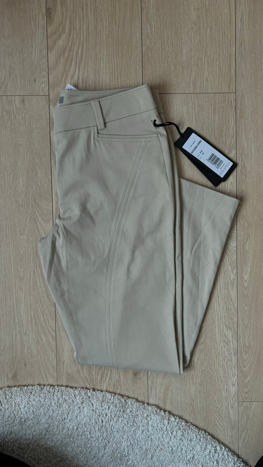 Nieuwe Riani Broek - Maat 40, Maat 38/40 (M), Beige, Nieuw, Ophalen of Verzenden