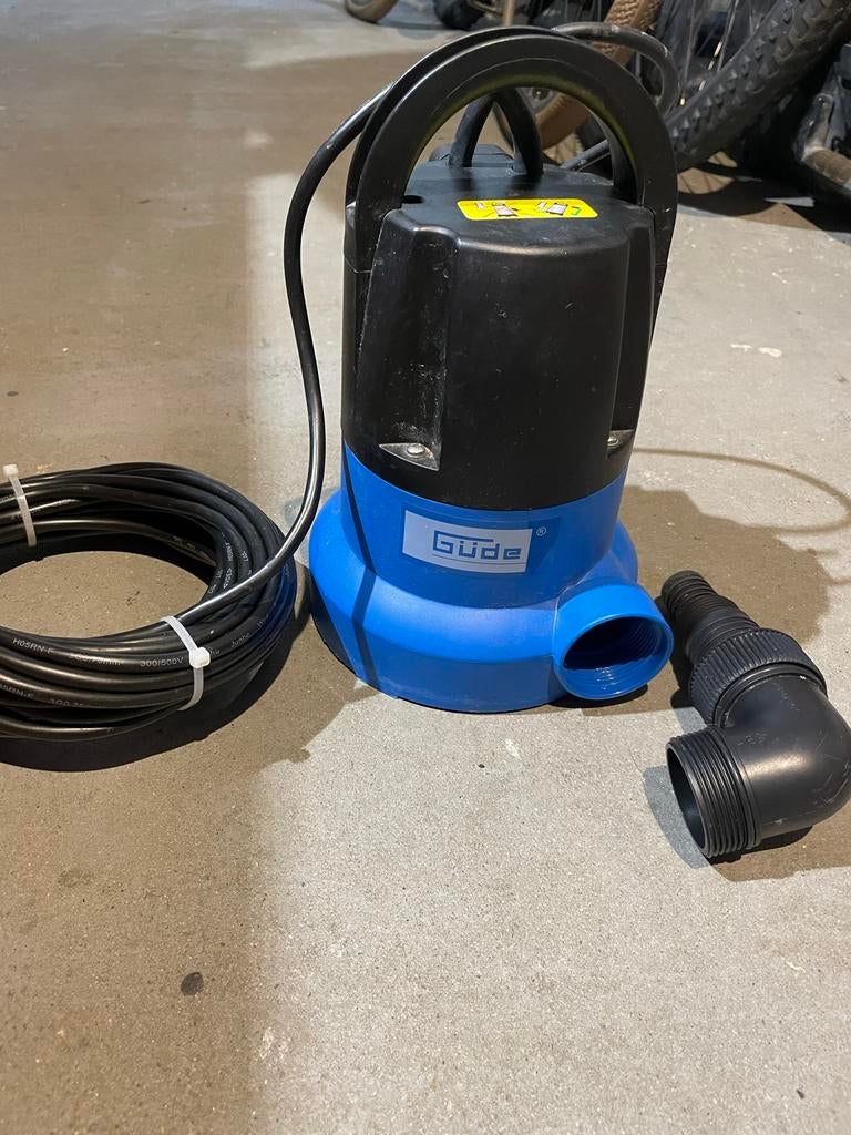 Güde GFS 401 S Vlakzuigerpomp, Tuin en Terras, Waterpompen, Zo goed als nieuw, Elektrisch, Dompelpomp, Ophalen of Verzenden