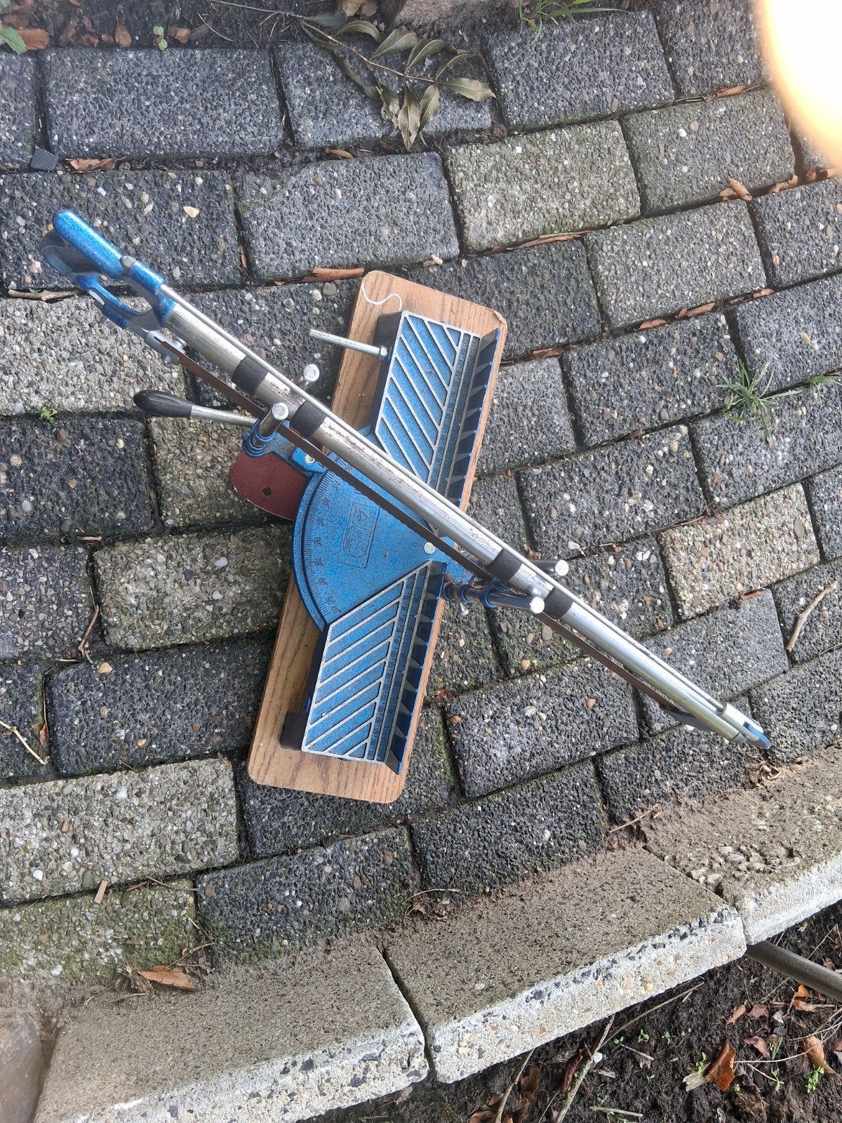 Gebruikte verstekzaag met zaagblad, Ophalen, Gebruikt, Zaag, Overige merken