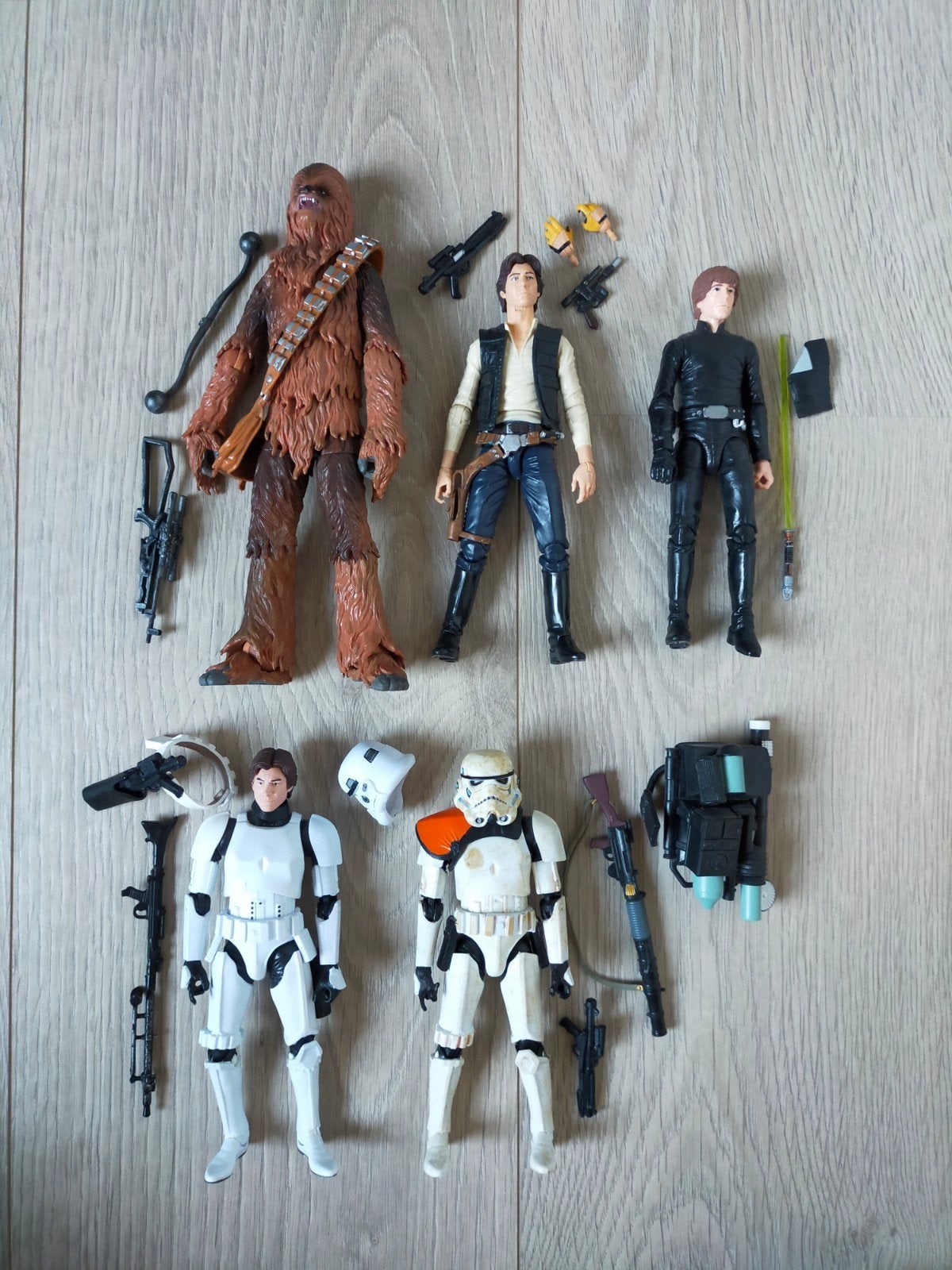 Star Wars Black Series 6 inch figuren, Ophalen of Verzenden, Zo goed als nieuw, Actiefiguurtje