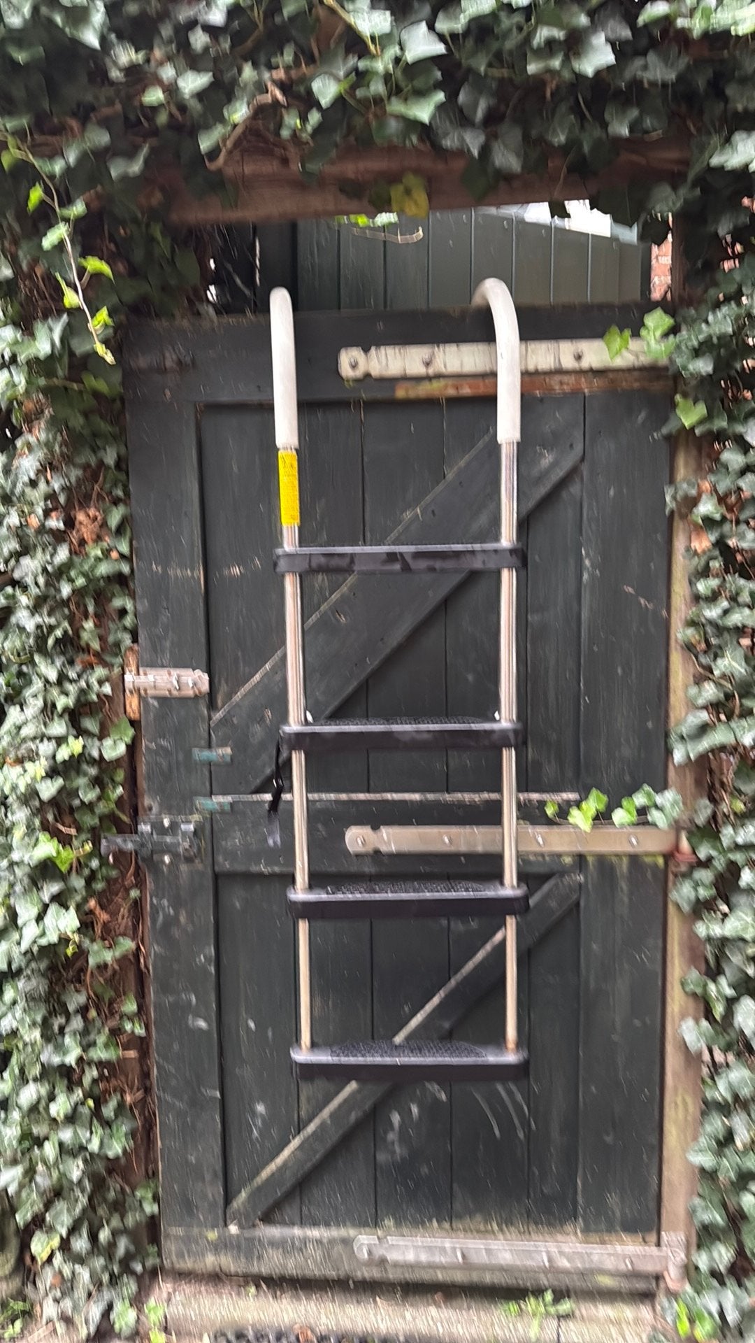 Boot trappetje, uitschuifbaar, Ophalen, Gebruikt