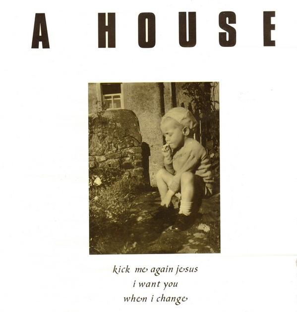 a house / kick me again jesus - al/indie/punk, Gebruikt, Verzenden, Maxi-single, 12 inch