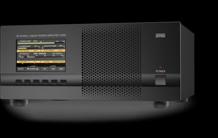 ACOM 1200S | Solid-State 1.8-54 MHz Linear Amplifier, Telecommunicatie, Ophalen, Zo goed als nieuw