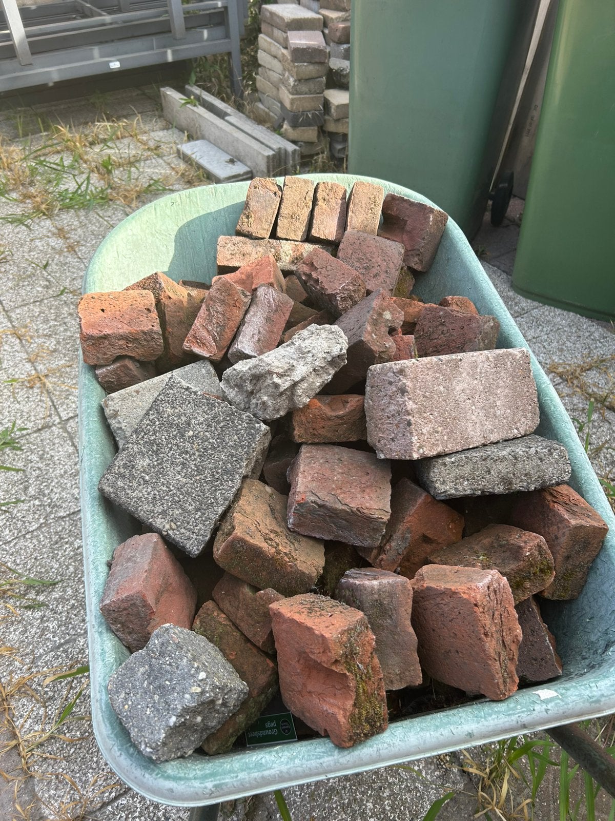 Gebruikte kinderkoppen, Tuin en Terras, Grind, Keien en Split, Verzenden, Gebruikt, Multi