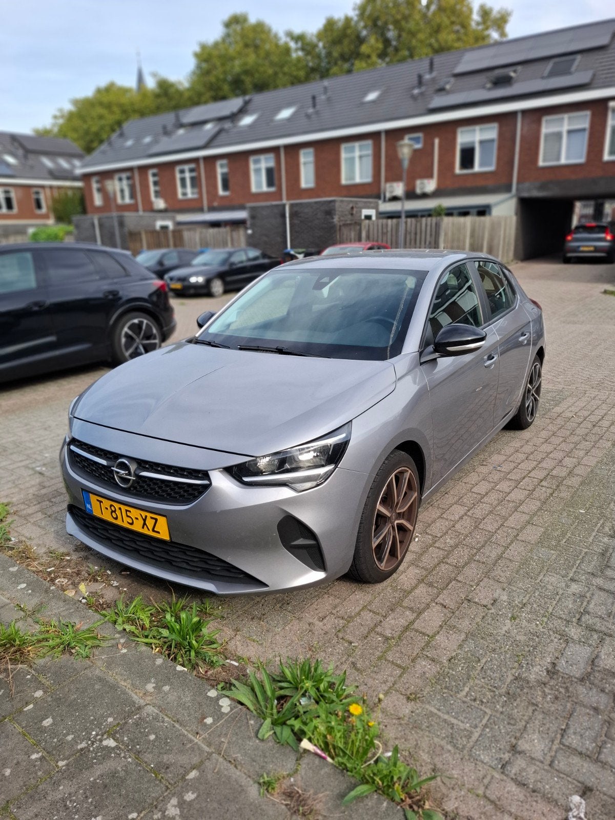 Opel Corsa 1.2 Turbo Start/stop 100pk 2021 Grijs, Auto's, Voorwielaandrijving, Stof, 100 pk, 49 €/maand
