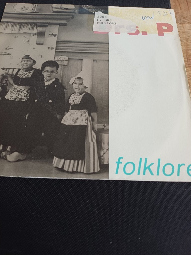 278a Single Drs. P – Folklore – 995 001-7 – origineel 1990, 7 inch, Ophalen of Verzenden, Zo goed als nieuw, Overige typen