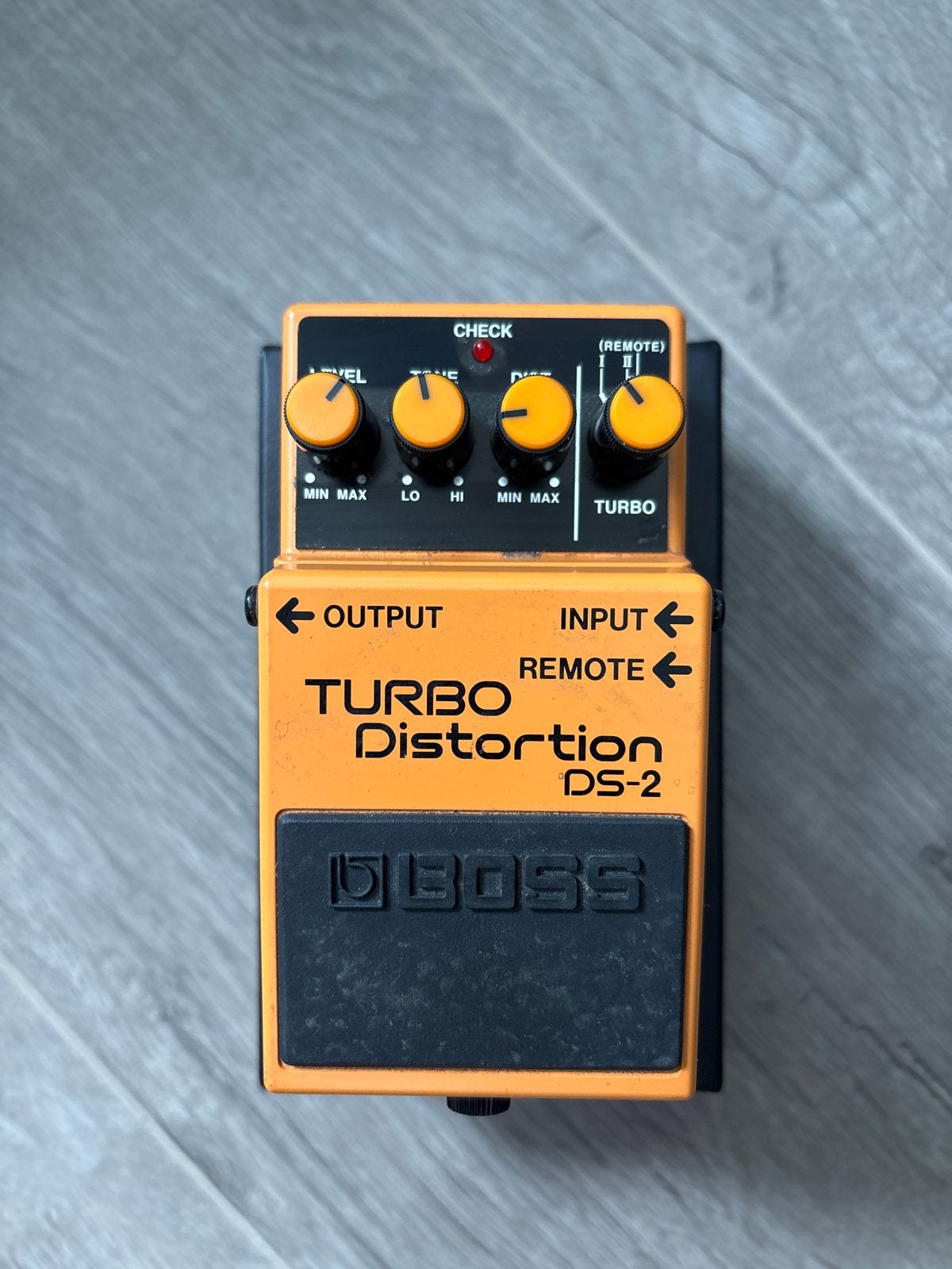 Boss DS-2 Turbo Distortion pedaal, Ophalen of Verzenden, Gebruikt, Distortion, Overdrive of Fuzz