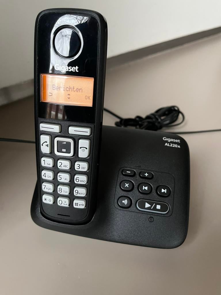 Gigaset AL220a Draadloze Telefoon incl antwoordapparaat, Ophalen of Verzenden, Zo goed als nieuw, 1 handset