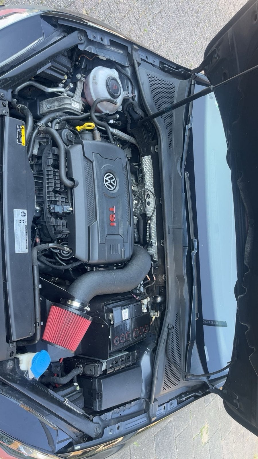 Cold air intake EA888 van een golf 7.5 gti, Ophalen