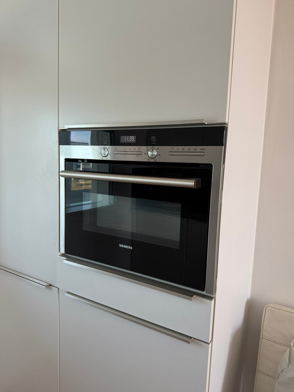 Siemens Inbouw Combi-oven - Type HB84K552, Witgoed en Apparatuur, Ovens, Ophalen, 45 tot 50 cm, Gebruikt, Hete lucht
