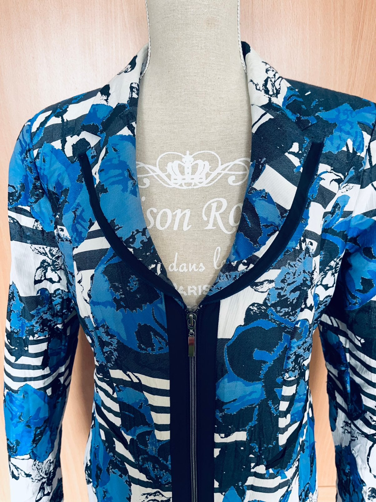 Biba jasje maat 40, Maat 38/40 (M), Blauw, Ophalen of Verzenden, Zo goed als nieuw