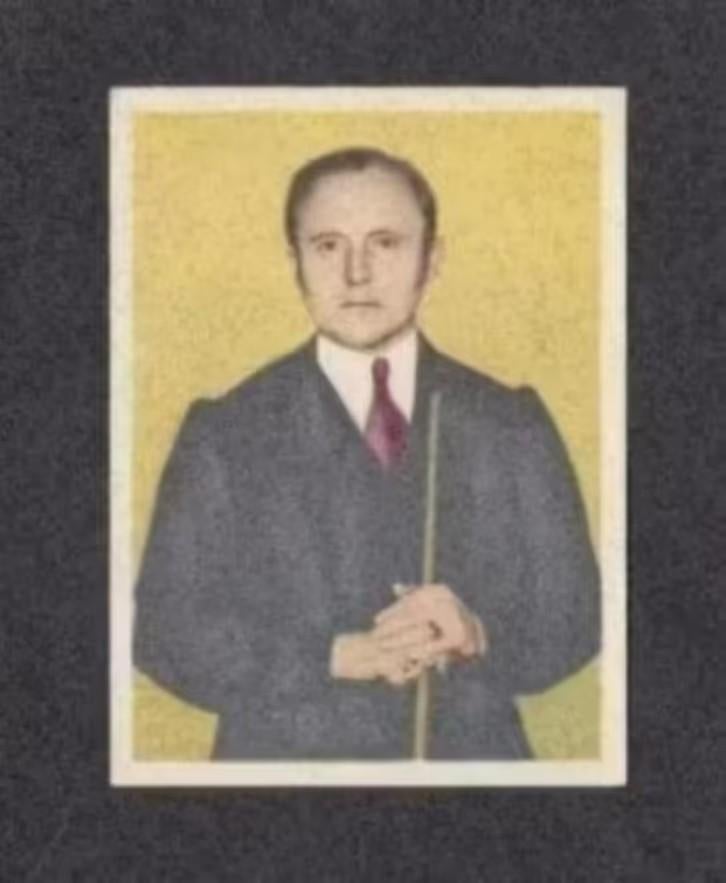 Sportplaatje Biljarten Jan Sweering Amsterdam (6)., Verzamelen, Ophalen of Verzenden, Zo goed als nieuw
