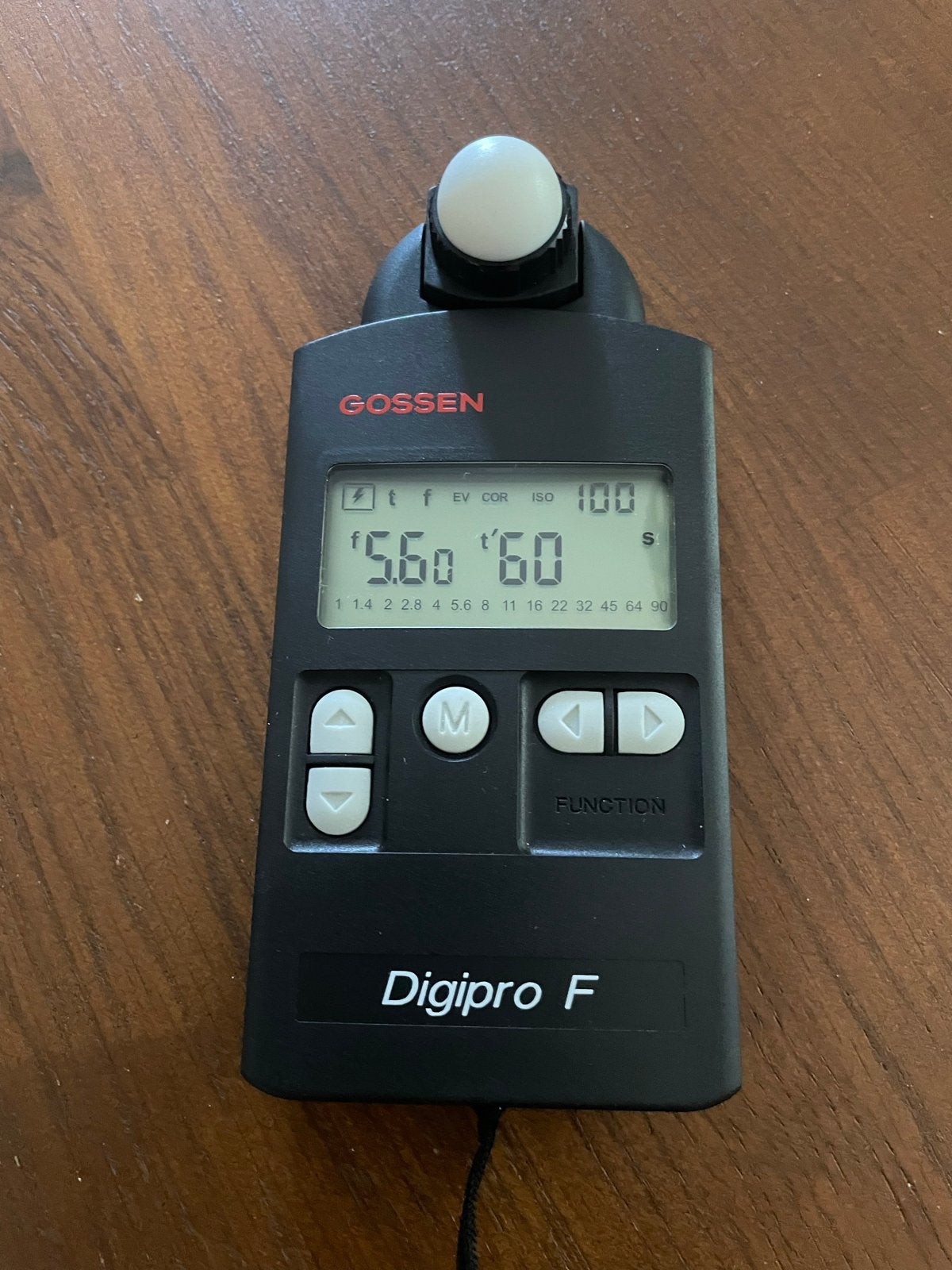 Gossen Digipro F Lichtmeter, Overige merken, Lichtmeter, Ophalen of Verzenden, Gebruikt