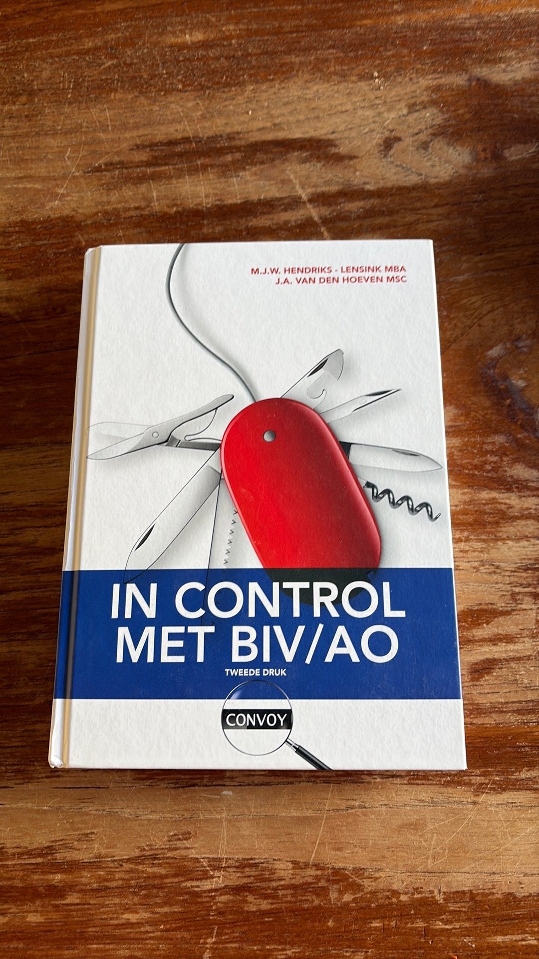 J.A. van den Hoeven - In control met BIV/AO, J.A. van den Hoeven; M.J.W. Hendriks- Lensink, Ophalen of Verzenden, Management, Zo goed als nieuw