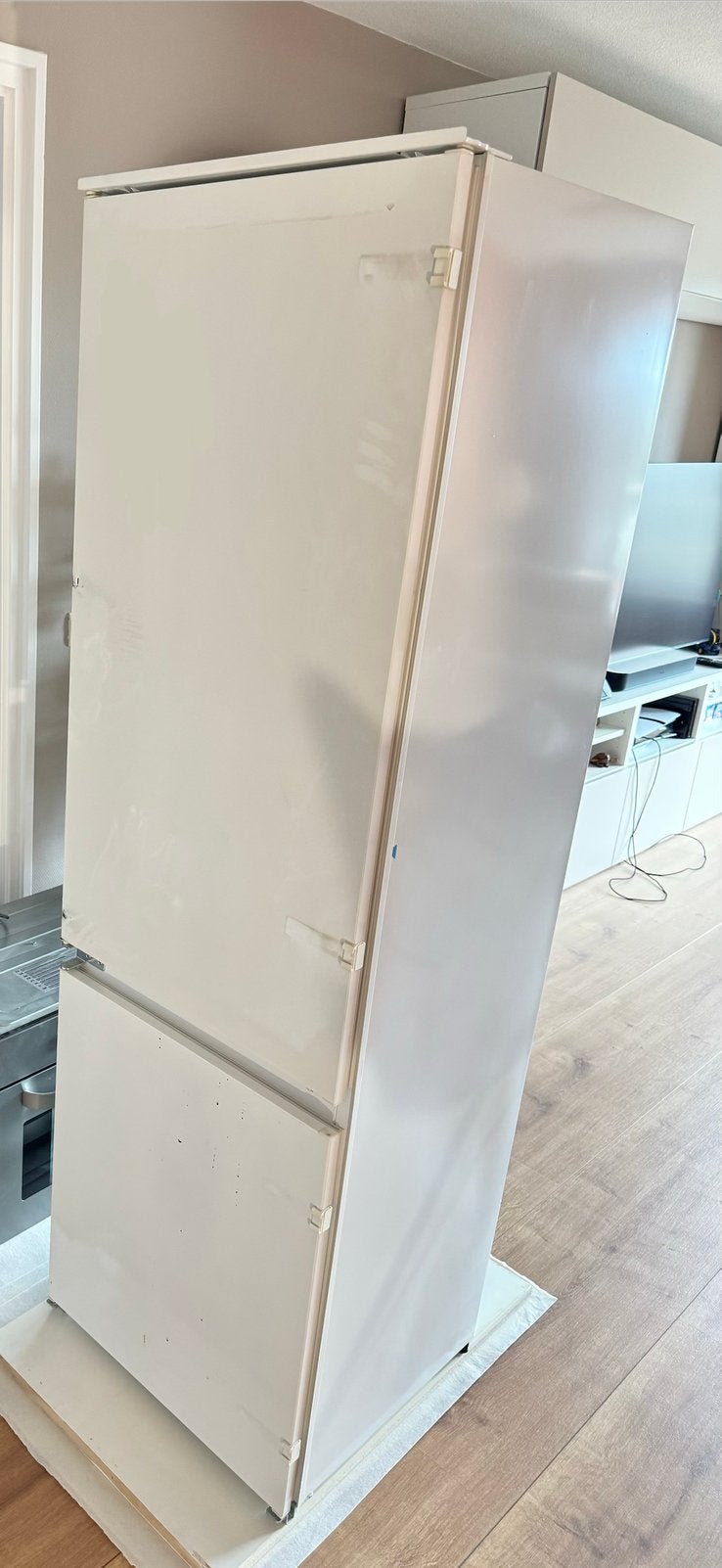 Koel vries combi (inbouw keuken), Ophalen, Zo goed als nieuw