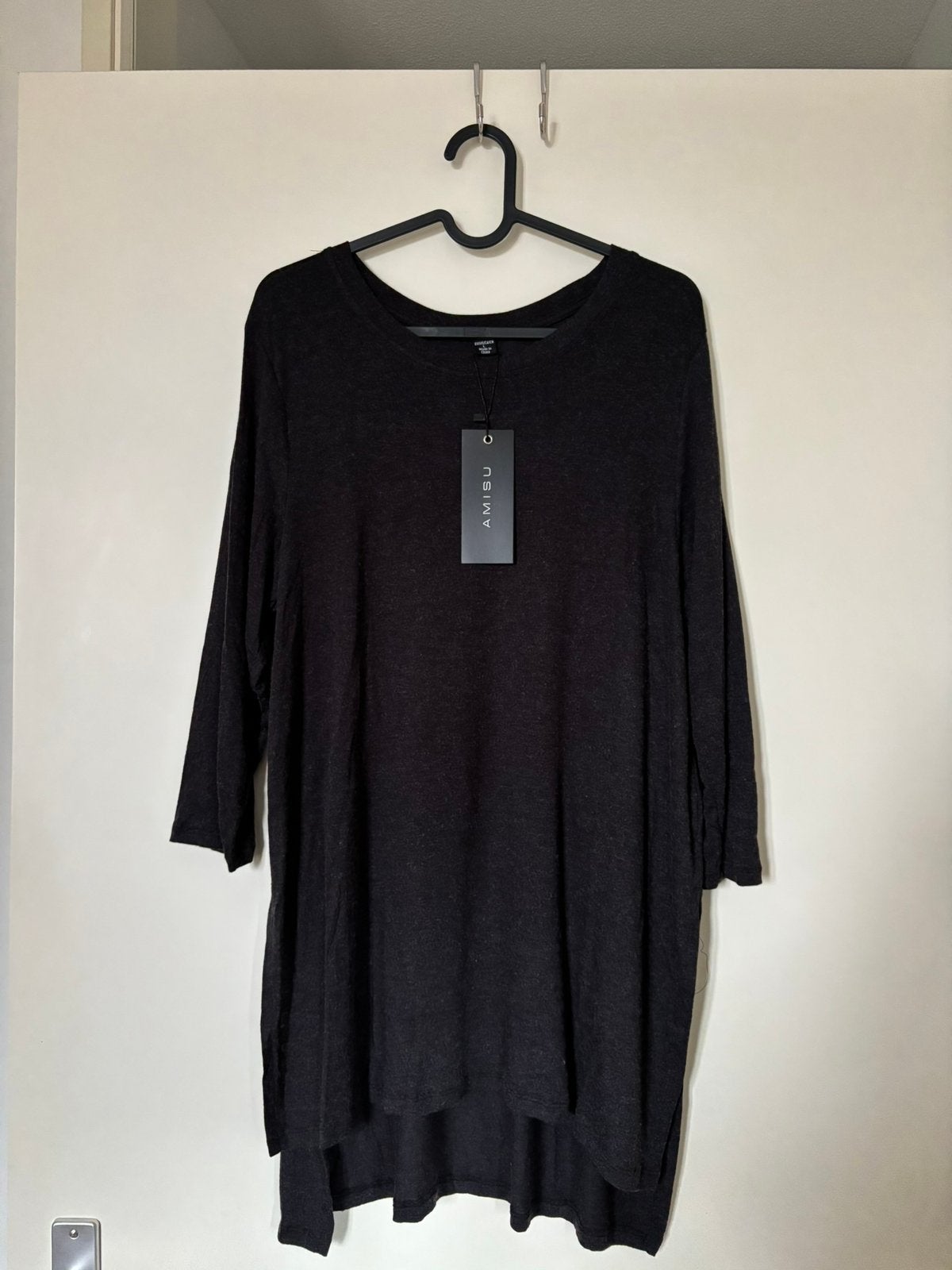 Nieuwe top New Yorker donkergrijs maat L, Maat 42/44 (L), Nieuw, Ophalen of Verzenden, Lange mouw