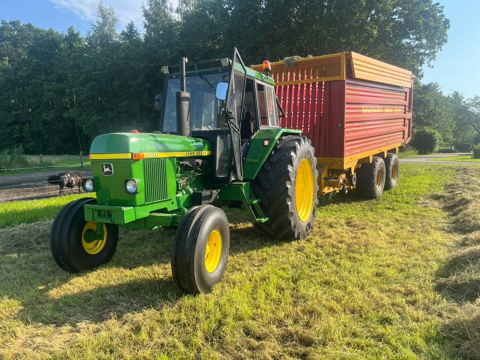John Deere 3130 Tractor - Krachtige en Betrouwbare Trekker, 80 tot 120 Pk, Gebruikt, Meer dan 10000, Ophalen