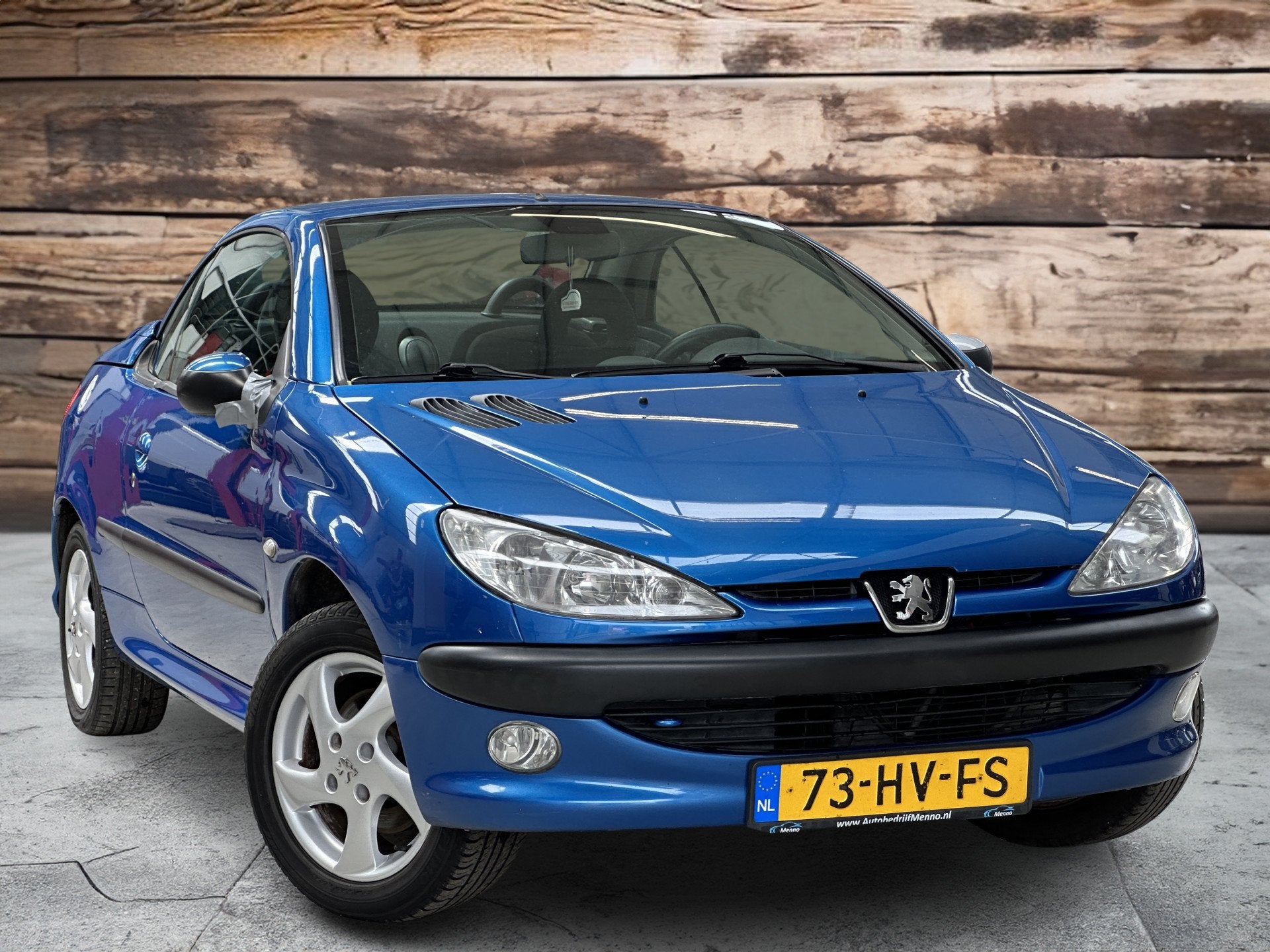 Peugeot 206 CC 1.6-16V | Let op de tekst | "zo mee" | GEEN A, Voorwielaandrijving, Stof, Gebruikt, 4 cilinders