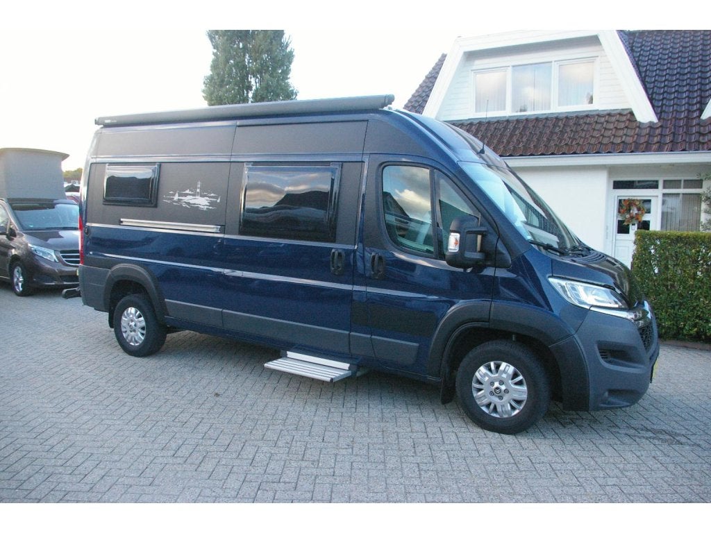 Pössl P2 Relax 600 Enkele bedden, 599cm, Caravans en Kamperen, Boiler, Ringverwarming, Pössl, Tot en met 2