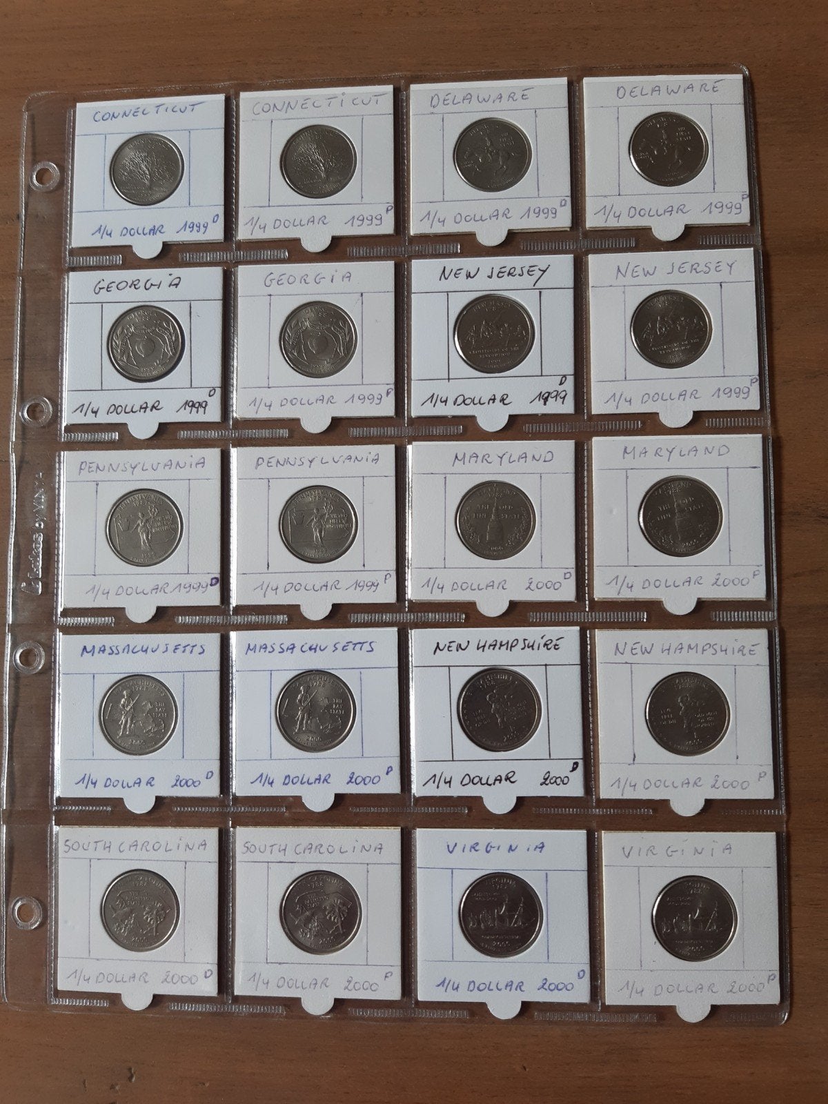110 quarters usa  kk f.31.8, Postzegels en Munten, Munten | Amerika, Ophalen, Noord-Amerika