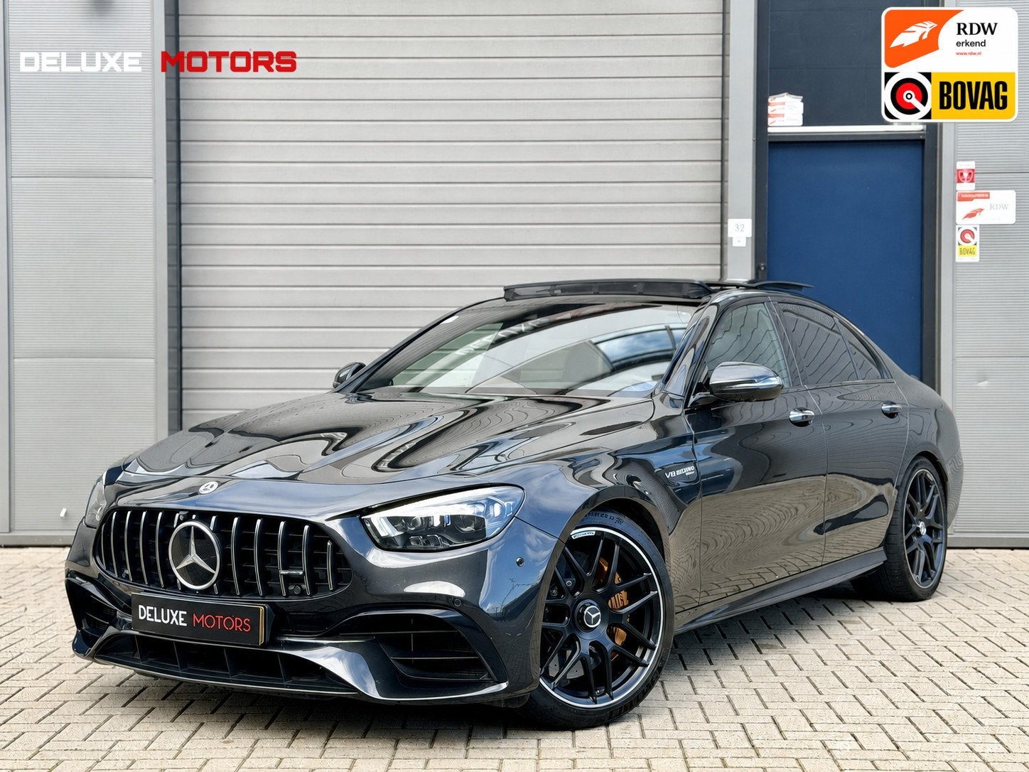 Mercedes-Benz E-klasse AMG 63 S 4MATIC+ Pano|Carbon|Keramisc, Automaat, Gebruikt, Leder, Vierwielaandrijving