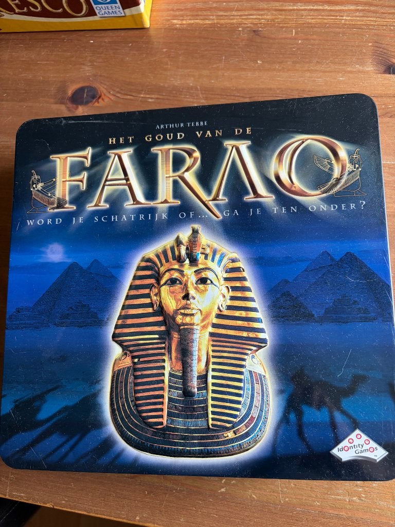 Het goud van de Farao bordspel, Een of twee spelers, Ophalen of Verzenden, Zo goed als nieuw, Identity Games