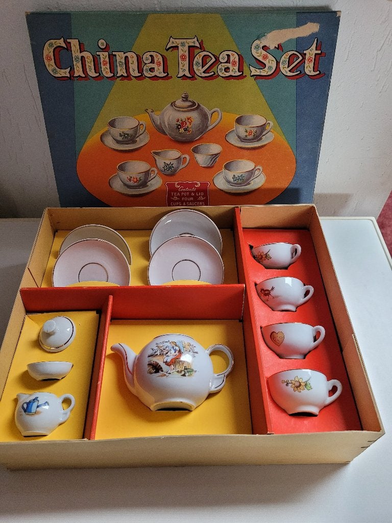 kinder thee servies, Ophalen