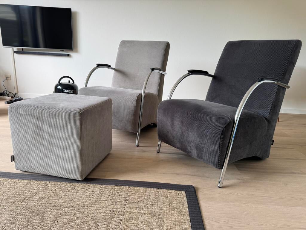 Halifax rib fauteuil stoelen woood, Huis en Inrichting, Fauteuils, Ophalen, Zo goed als nieuw, 75 tot 100 cm, 50 tot 75 cm