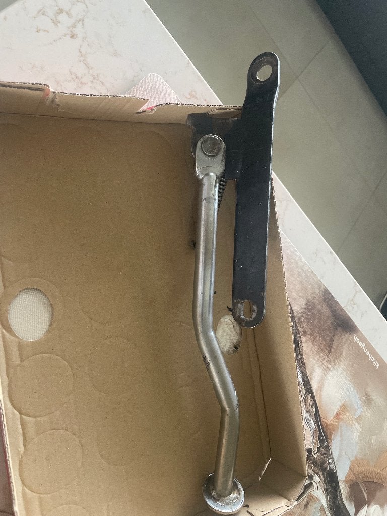 Zij standaard Zundapp zwart chroom of zwart gespoten versie, Ophalen of Verzenden, Gebruikt