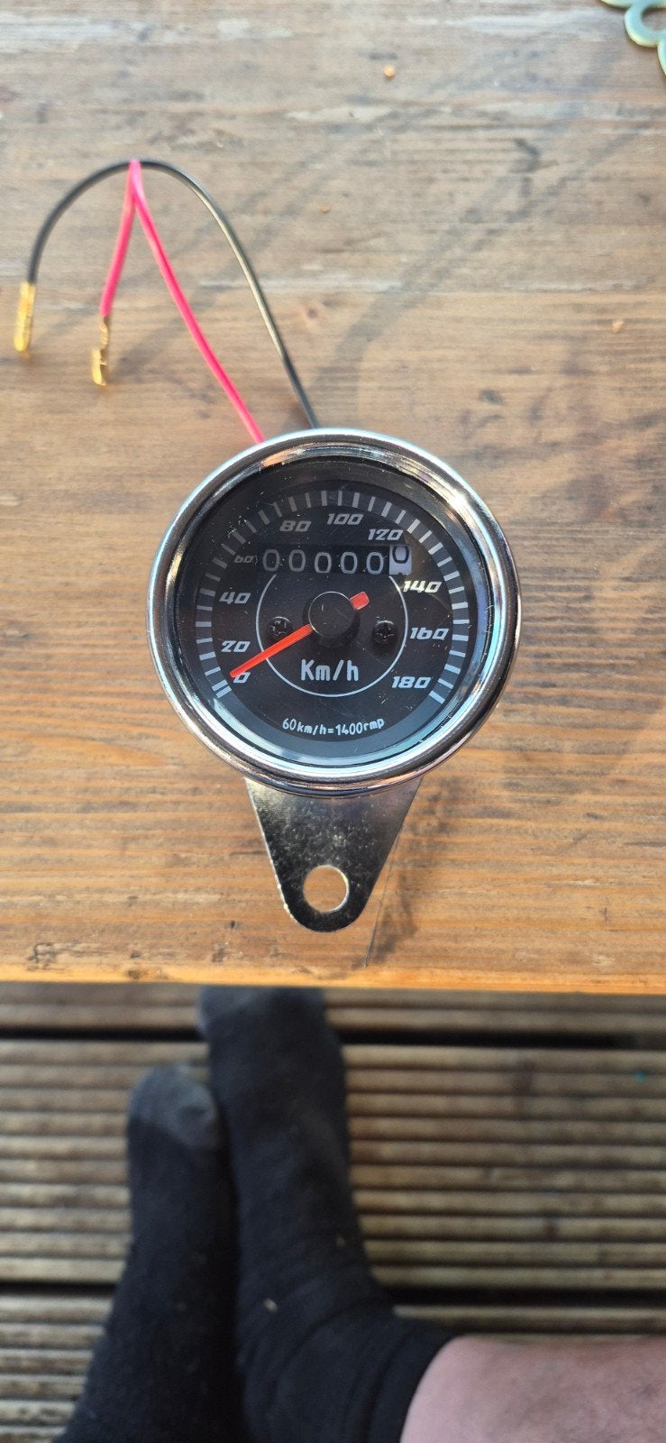 Nieuwe universele motorfiets snelheidsmeter kilometerteller, Motoren, Ophalen of Verzenden, Nieuw