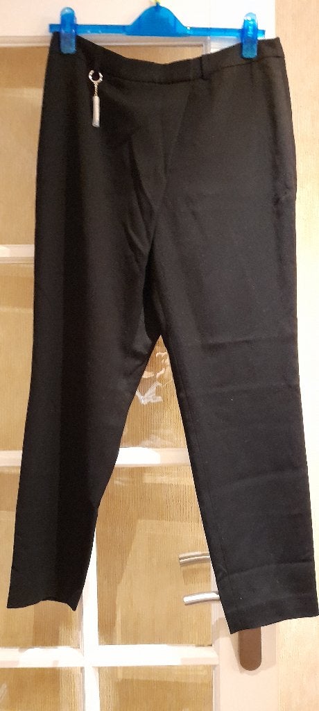 Broek Ted Baker, 40, Kleding | Dames, Maat 38/40 (M), Zwart, Nieuw, Ophalen of Verzenden