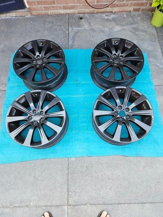 Subaru Impreza WRX velgen 7 x 7J, 5 X 100, ET 55, Ophalen, Velg(en), 17 inch, All Season