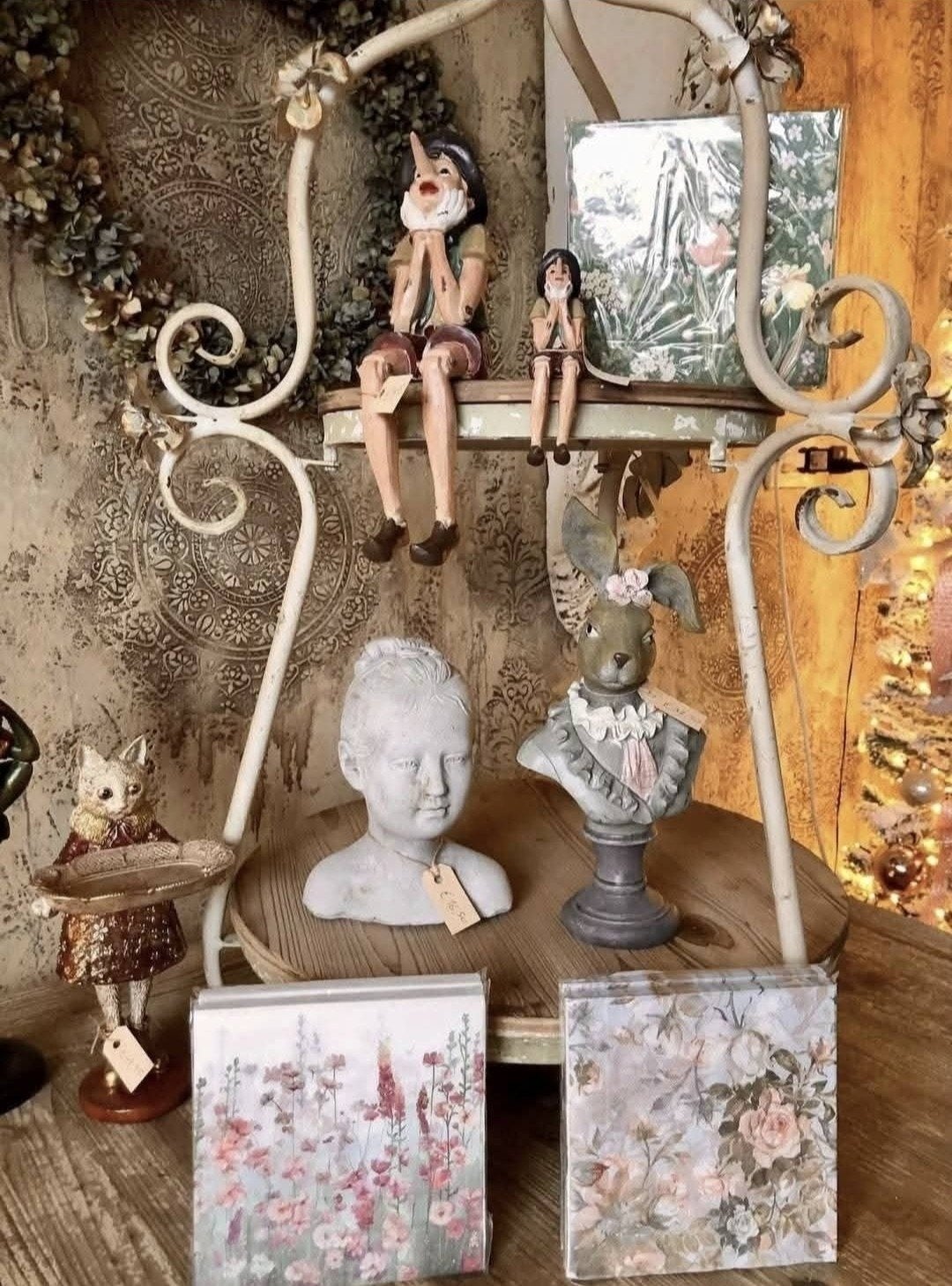 Etagère Clayre & Eef, Huis en Inrichting, Etagère, Metaal, Nieuw, Ophalen of Verzenden