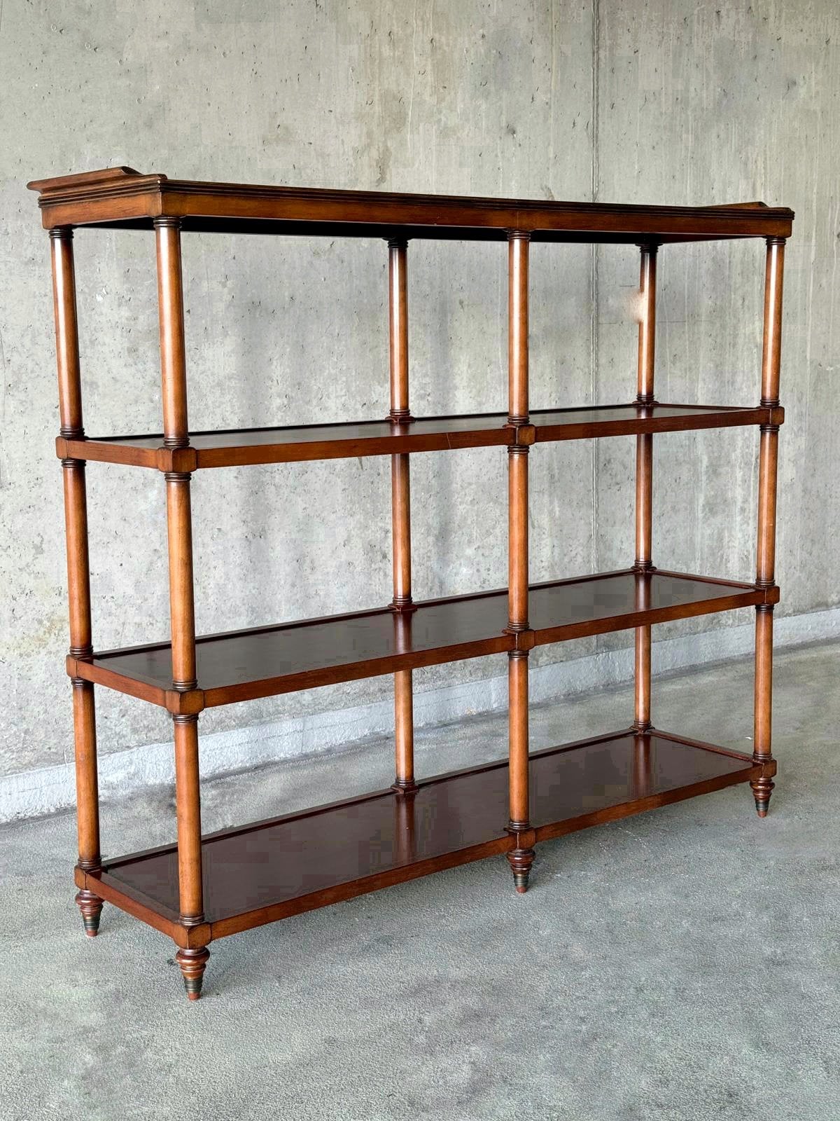 Art Deco Mahonie wandkast / roomdivider, Ophalen, Gebruikt, 100 tot 150 cm, 150 tot 200 cm