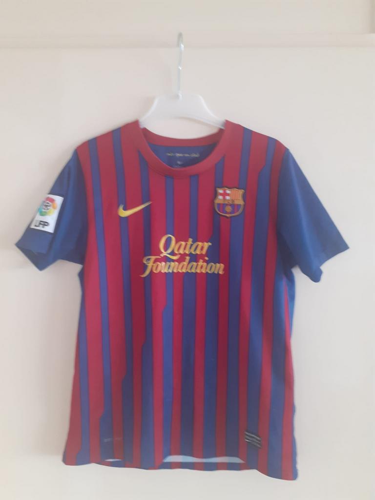 Fc barcelona shirt, Sport en Fitness, Voetbal, Ophalen, Gebruikt, Shirt
