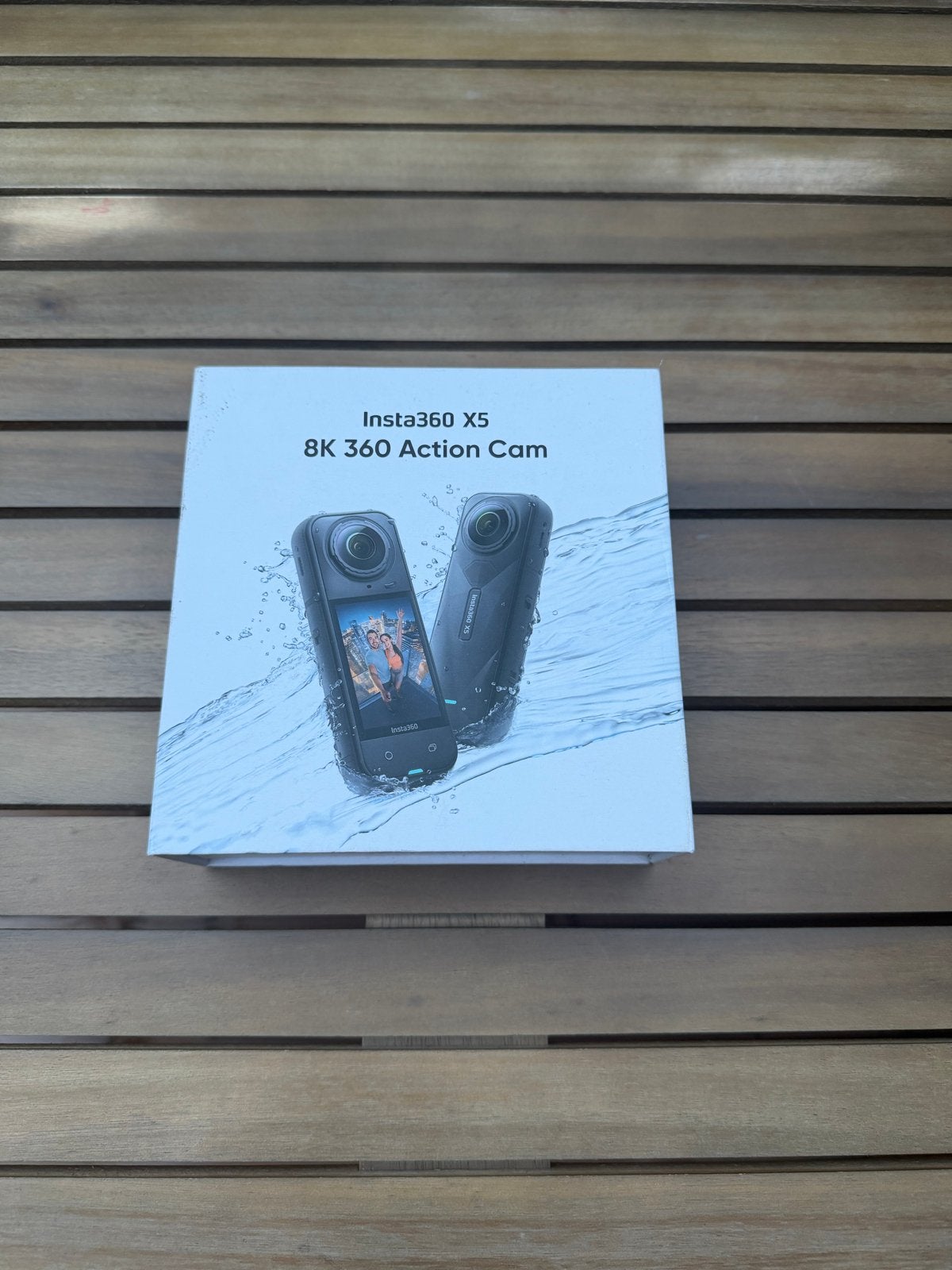Insta360 X5 - 8K 360 (Zo goed als nieuw / Lens guard krasje), Audio, Tv en Foto, Actiecamera's, Zo goed als nieuw, Overige merken