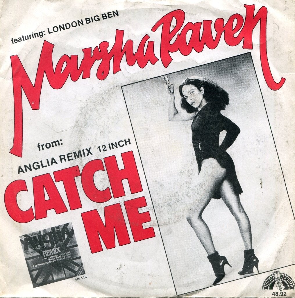 MARSHA RAVEN  -  Catch me, Gebruikt, 7 inch, Pop, Fotohoes